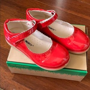 EUC Girls Patent RED Mary Jane Boutique 13